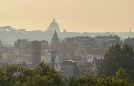 View from Giardino degli Aranci, Rome