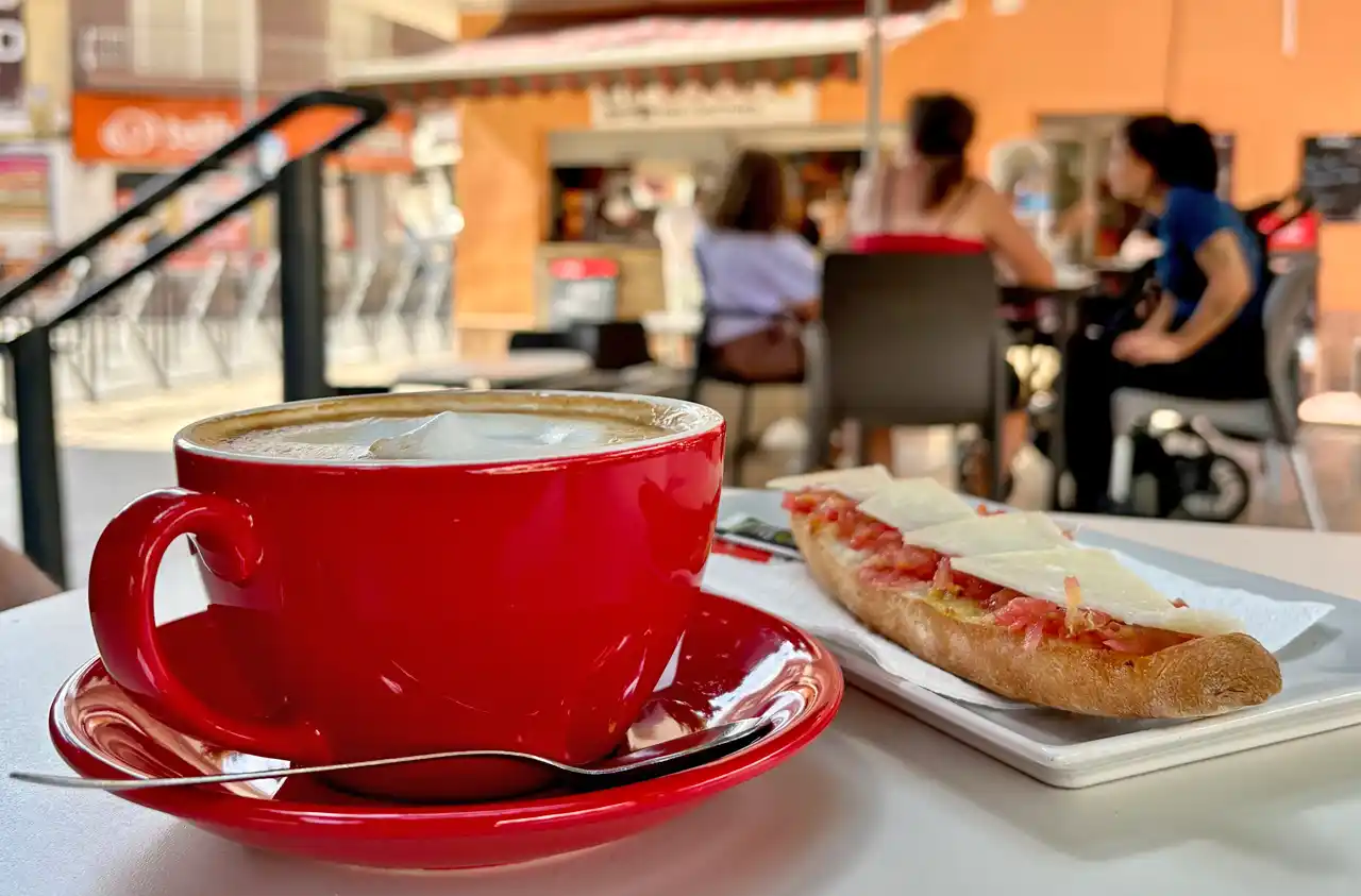 Breakfast at El Paseo Cafe in Rojales Breakfast at El Paseo Cafe in Rojales