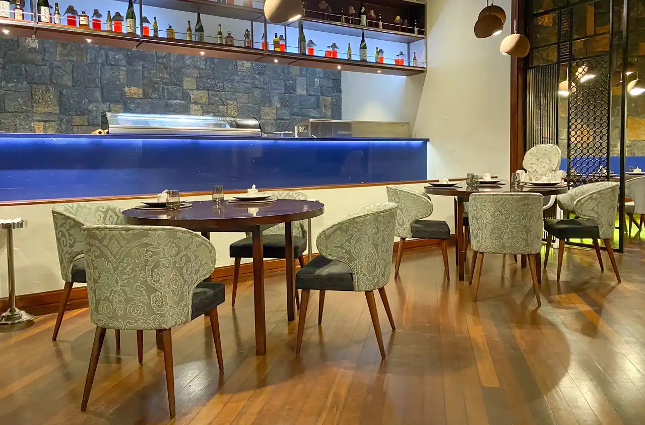 Interior at Umami, Dinarobin Beachcomber Golf Resort & Spa, Mauritius Interior at Umami, Dinarobin Beachcomber Golf Resort & Spa, Mauritius